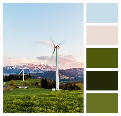 Wind Energy Wind Turbine Environmentally Friendly Image